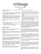 Fundex Games Cribbage User manual
