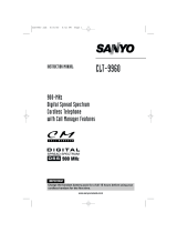 Sanyo CLT-9950 User manual