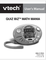 VTech Quiz Biz â€“ Math Mania User manual
