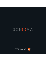 Warwick Sonoma M1  Quick start guide
