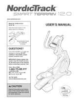 NordicTrack Smart Terrain 12.0 Elliptical User manual