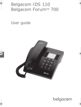 BELGACOM Forum 700 User manual