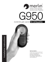 Merlin G950 Installation Instructions Manual