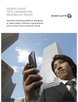 Alcatel-Lucent 1675 User manual