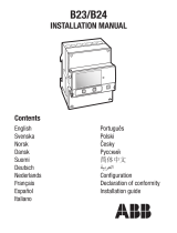 ABB B23 Installation guide