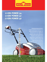 Wolf Garten LI-ION Power 37 Owner's manual