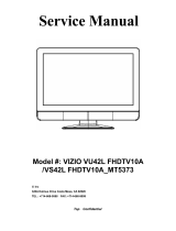 Vizio VU42L FHDTV10A User manual