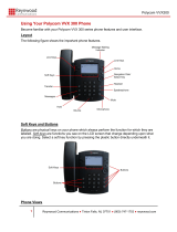 Polycom VVX 300 SERIES User manual