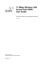 3com LANplex 6000 User manual