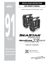 Seastar Solutions Seastar Jackplate Xtreme Installation Instructions And Owner's Manual