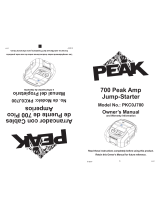 PEAK PKC0PS1200 Owner's manual