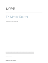 Juniper TX Matrix RE-600 User manual