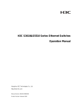 H3C S3610 Series Operating instructions