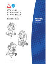 Nilfisk-ALTO ATTIX 963-21 ED XC User manual