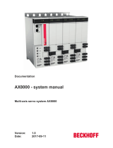 Beckhoff AX8000 System Manual