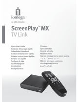 Iomega ScreenPlay MX TV Link Quick start guide