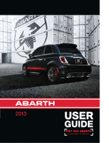 Fiat 500 Abarth User manual