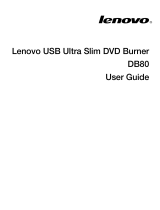 Lenovo DB80 User manual