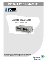 Johnson Controls Duct R-410A Installation guide