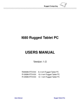 Winmate R12I68M-RT Series User manual