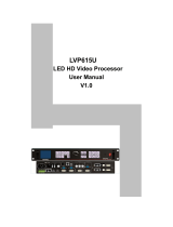 Vdwall LVP615D User manual