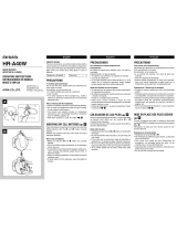 Aiwa HR-A40W Operating instructions