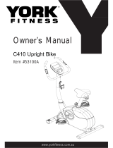 York Fitness C410 Owner's manual