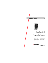 Intermec MaxiScan 2210 User manual