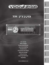 VDO TR 7327 B User manual