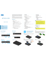VIA Technologies ARTiGO A1250 Quick Manual