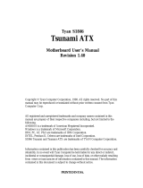 Tyan S1846 Tsunami ATX User manual