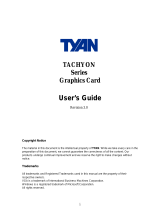 Tyan TACHYON G9500 User manual
