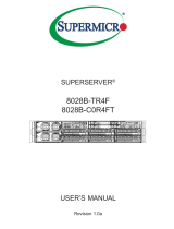 Supermicro 8028B-TR4F User manual