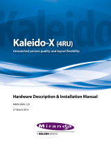 Miranda Kaleido-X Installation guide