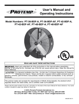 ProTemp PT-42-BDF-A User's Manual And Operating Instructions