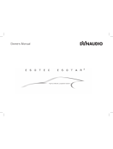 Dynaudio Esotec Series Owner's manual