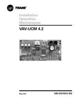 Trane VAV-UCM 4.2 Installation & Maintenance Manual