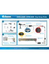 Swann DVR16-8600 Combo Easy Setup Manual