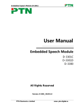 PTN D-3300 User manual
