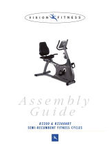 Vision Fitness R2200HRT Assembly Manual