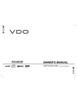 VDO CD7326U-OR Owner's manual