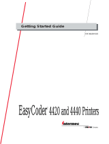 Intermec EasyCoder 4440 Getting Started Manual