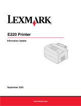 Lexmark Monochrome Laser User manual
