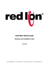 red lion RAM-6021 Hardware And Installation Manual