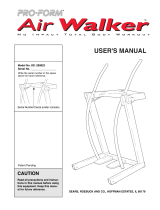 Pro-Form AIR WALKER User manual