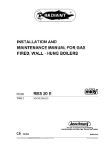 Radiant RBS 20 E Installation and Maintenance Manual