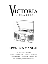 Grace Victoria ITC-50MP3 Owner's manual