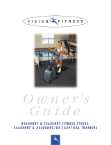 Vision Fitness E3600HRT Owner's manual