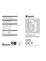 Xpelair GXC9 and User manual