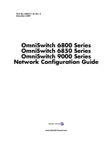 Alcatel-Lucent OmniSwitch 6800 Series Network Configuration Manual